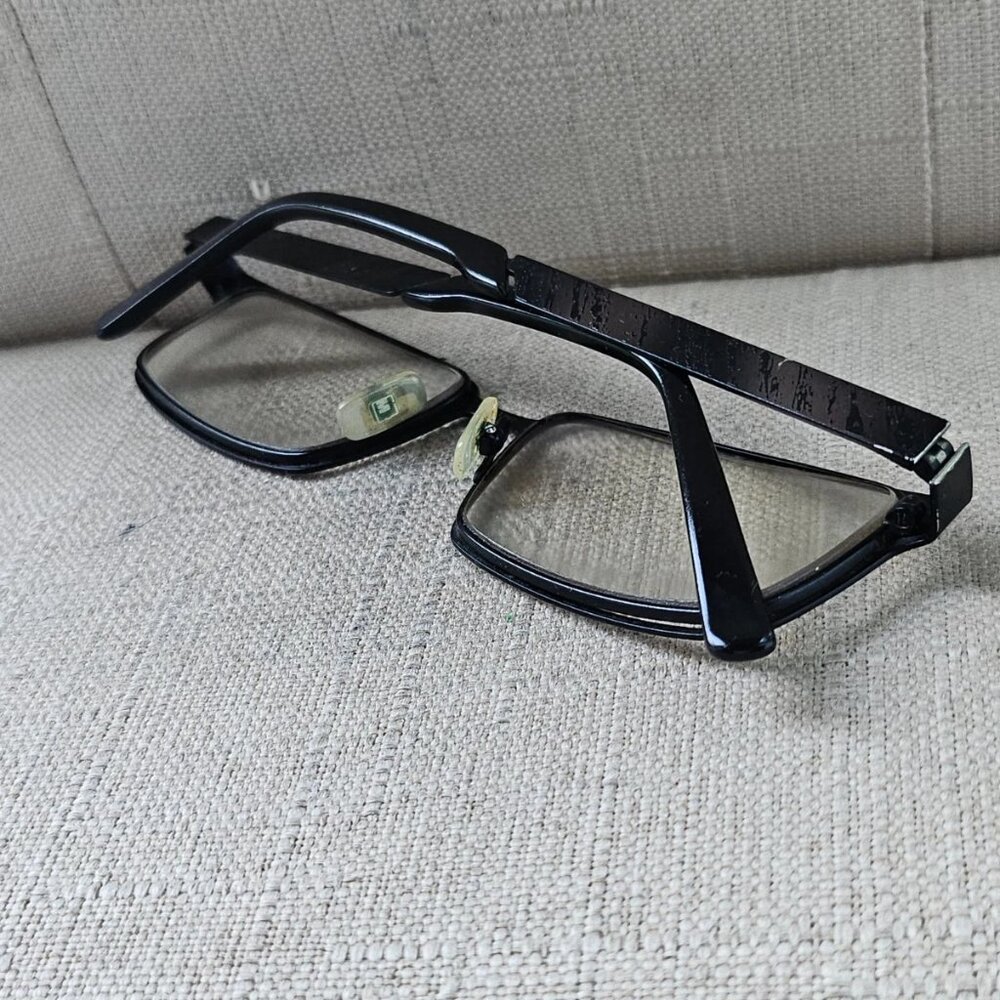 Marchon NYC Uptown Men Eyeglasses Frame Black HALL 001 54[]16 140 Glasses - Picture 8 of 12